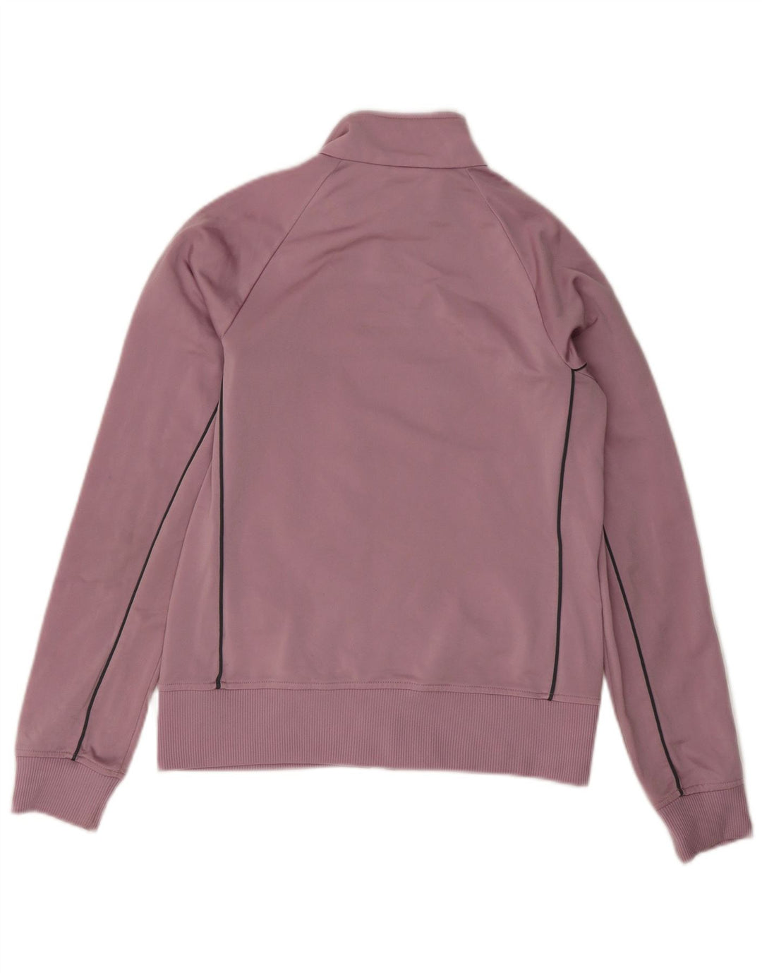 Adidas Damen Trainingsanzug Top Jacke UK 12 Medium Lila Polyester