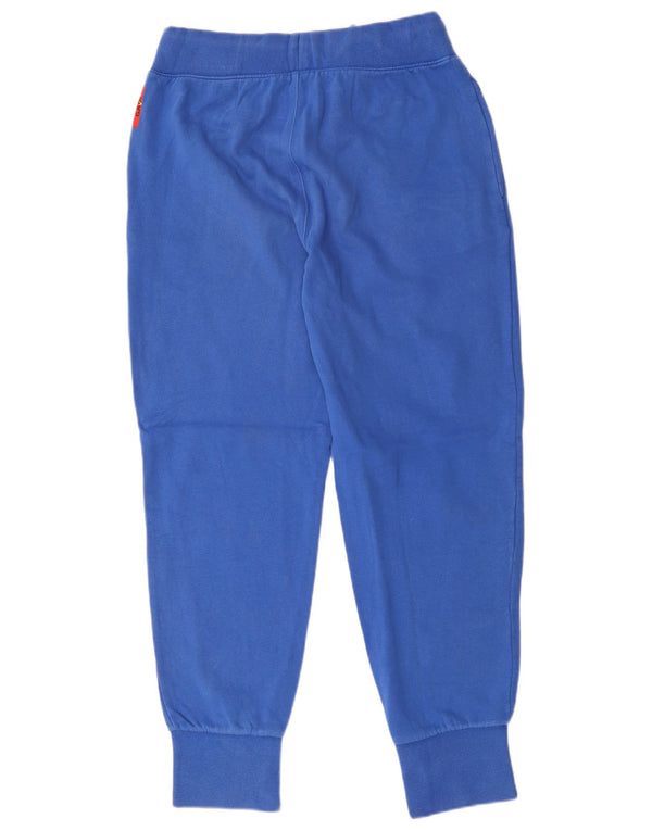 Kappa Mens Graphic Tracksuit Trousers Joggers Medium Blue