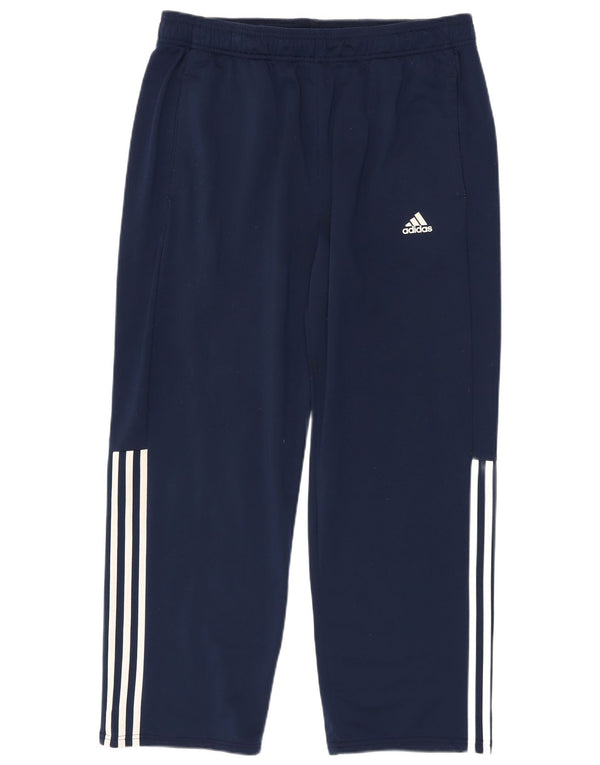 Adidas Herren Trainingshose UK 48/50 XL Marineblau Polyester