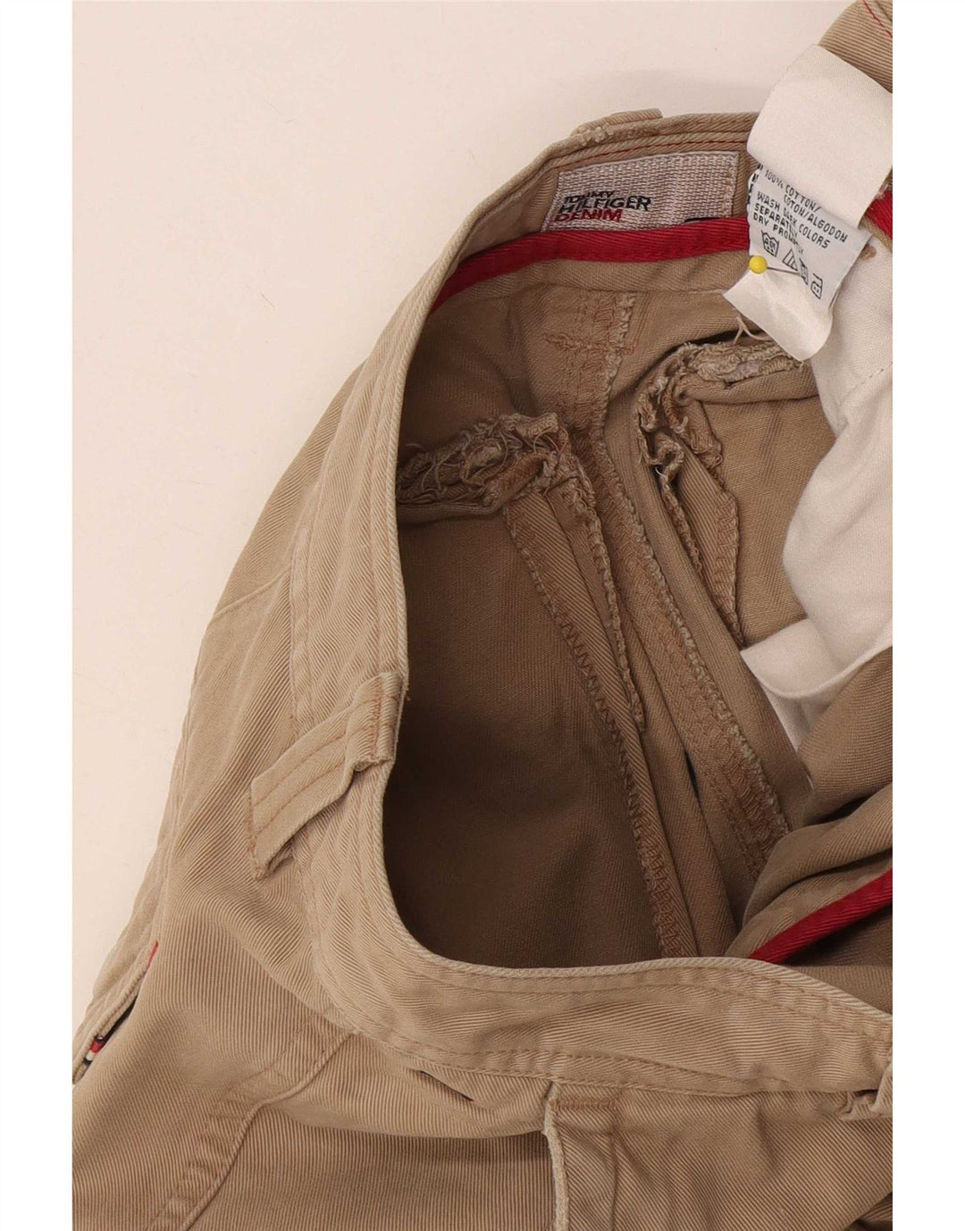 Tommy Hilfiger Herren Jogger Cargohose W30 L32 Beige