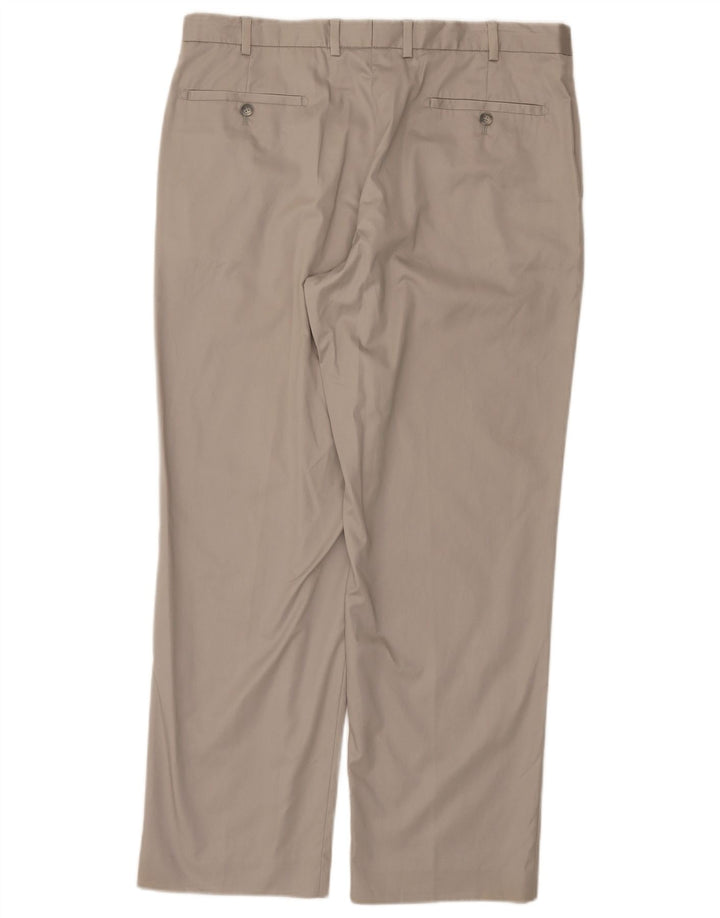 MARKS & SPENCER Gerade Herren-Anzughose W36 L31 Graue Baumwolle