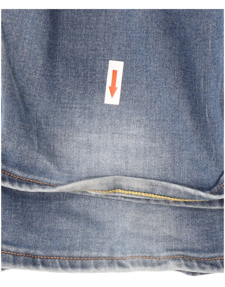 Lee Herren Marion Straight Jeans W31 L31 Blaue Baumwolle