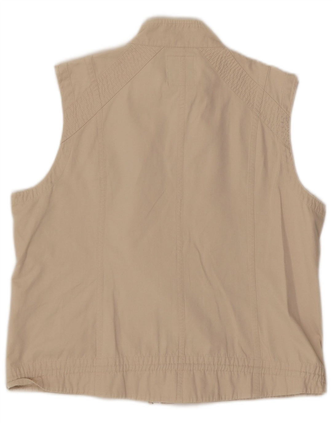 Lerros Damen Weste IT 42 mittelbeige Baumwolle