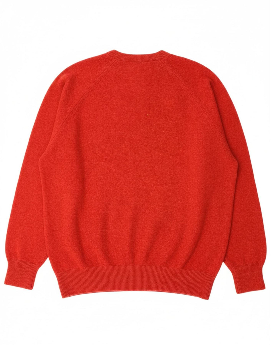 LYLE & SCOTT Mens Crew Neck Jumper Sweater Large Red