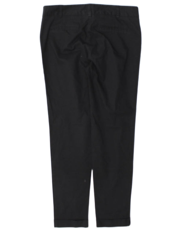 Zara Damen Slim Freizeithose EU 38 Small W28 L27 Schwarz