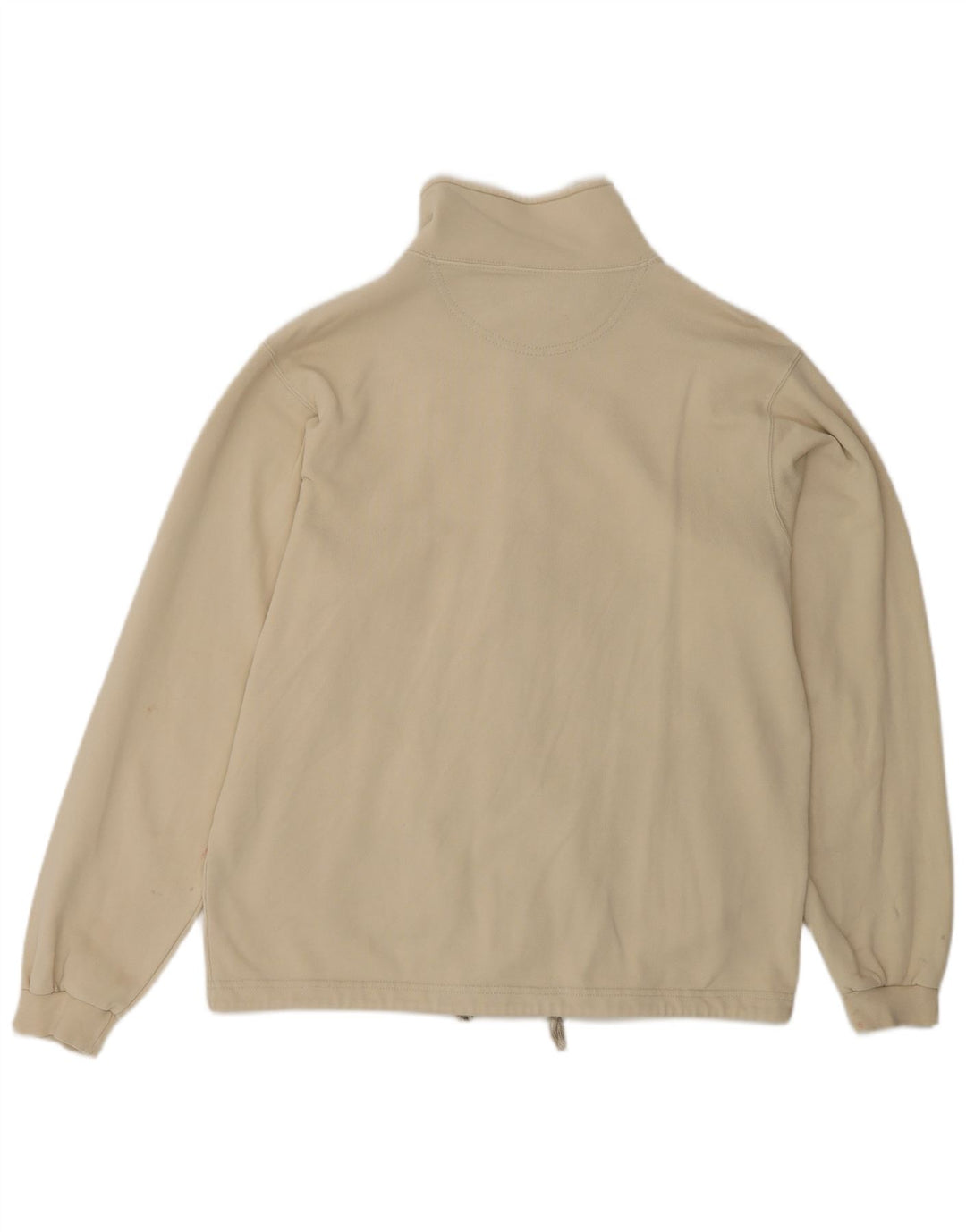 CHAMPION Herren-Trainingsanzug-Top-Jacke, große beige Baumwolle