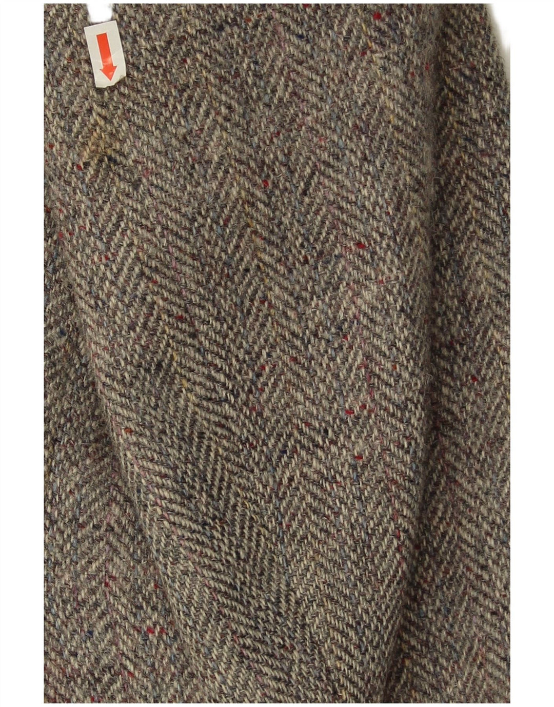 Dunn &Co Herren Harris Tweed Blazer Jacke UK 41 Großes graues Fischgrätenmuster