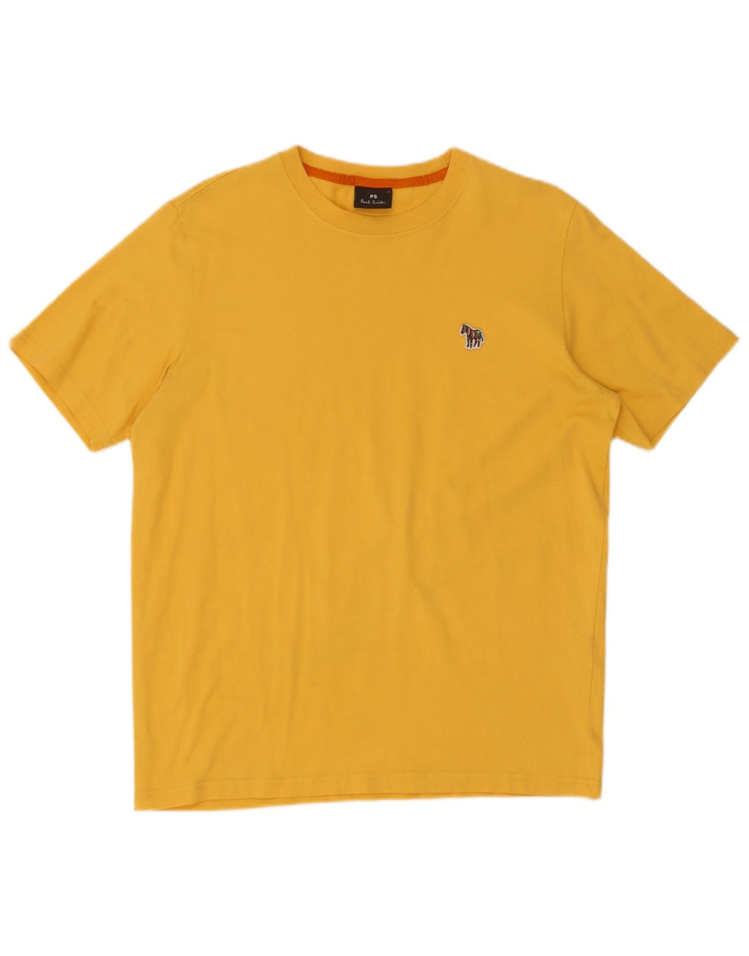 Paul Smith Herren T-Shirt Top mittelgelbe Baumwolle
