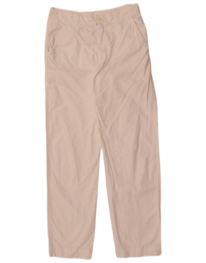 Mash Herren gerade Chinohose W30 L32 Weiß