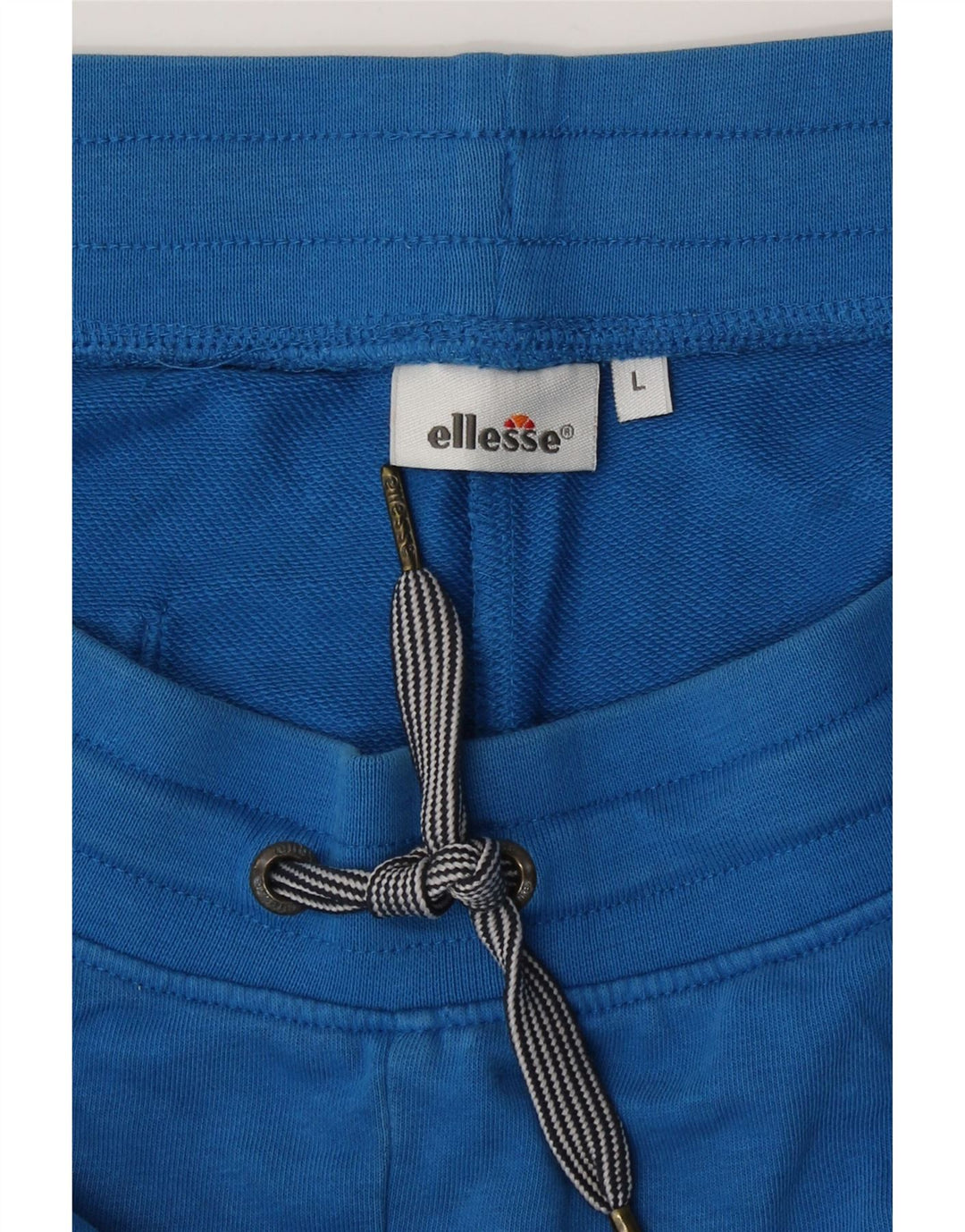 Ellesse Herren-Sportshorts mit Grafik, groß, aus blauer Baumwolle