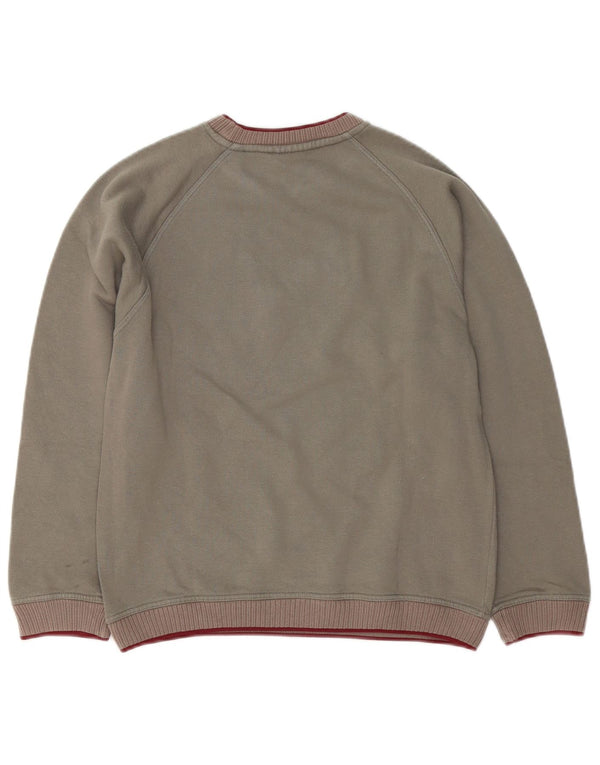 Puma Jungen Grafik-Sweatshirtpullover 11–12 Jahre, graue Baumwolle