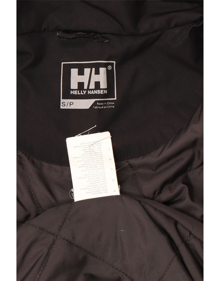 Helly Hansen Herren-Parka mit Kapuze, UK 36, Größe S, Schwarz, Polyester