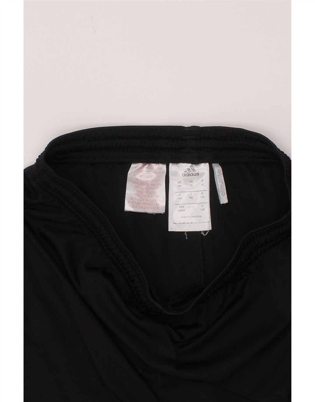 Adidas Jungen Climalite Sport Shorts 9–10 Jahre Medium Schwarz Polyester