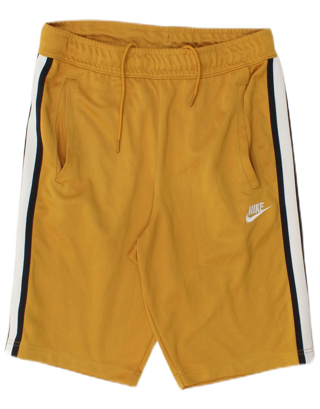 NIKE Herren-Sportshorts, klein, gelb, Farbblock