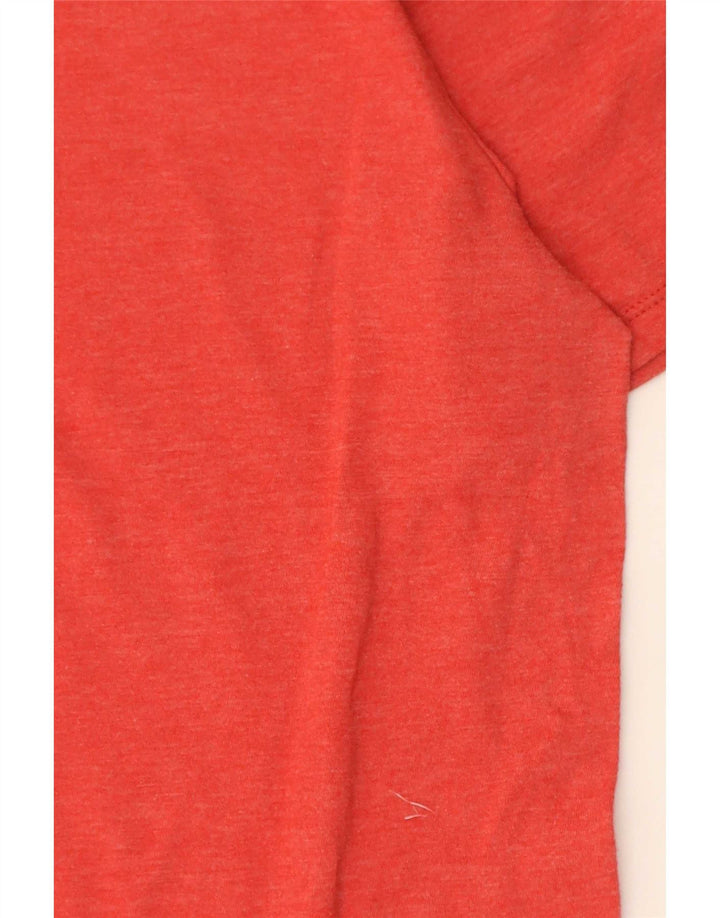 Hurley Herren Grafik-T-Shirt-Oberteil, großes rotes Polyester
