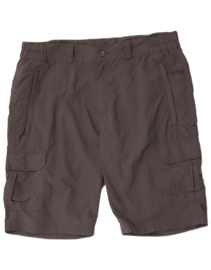 Mountain Warehouse Herren-Cargoshorts, W34, großes graues Nylon