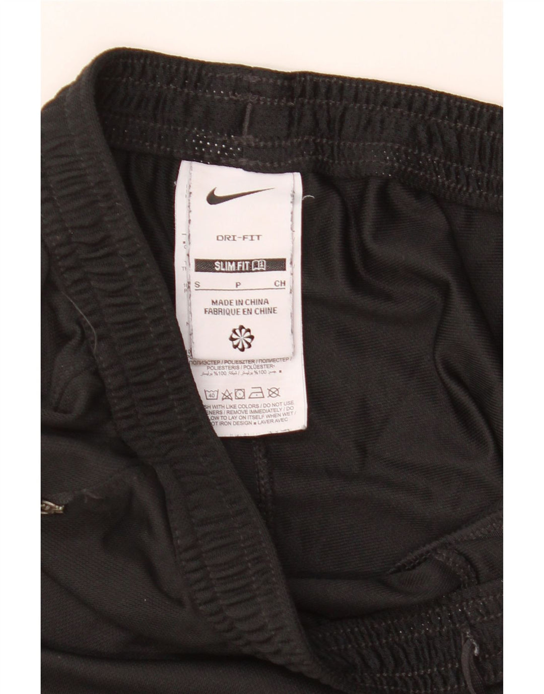 Nike Herren Dri Fit Slim Fit Trainingshose, Größe S, Schwarz, Polyester
