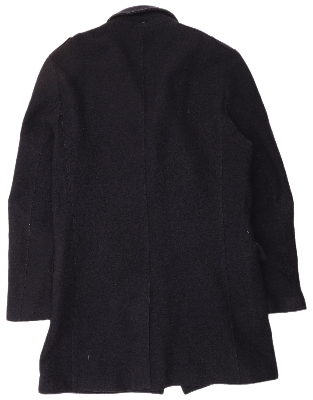 HUGO BOSS Herrenmantel EU 50 Große marineblaue Viskose