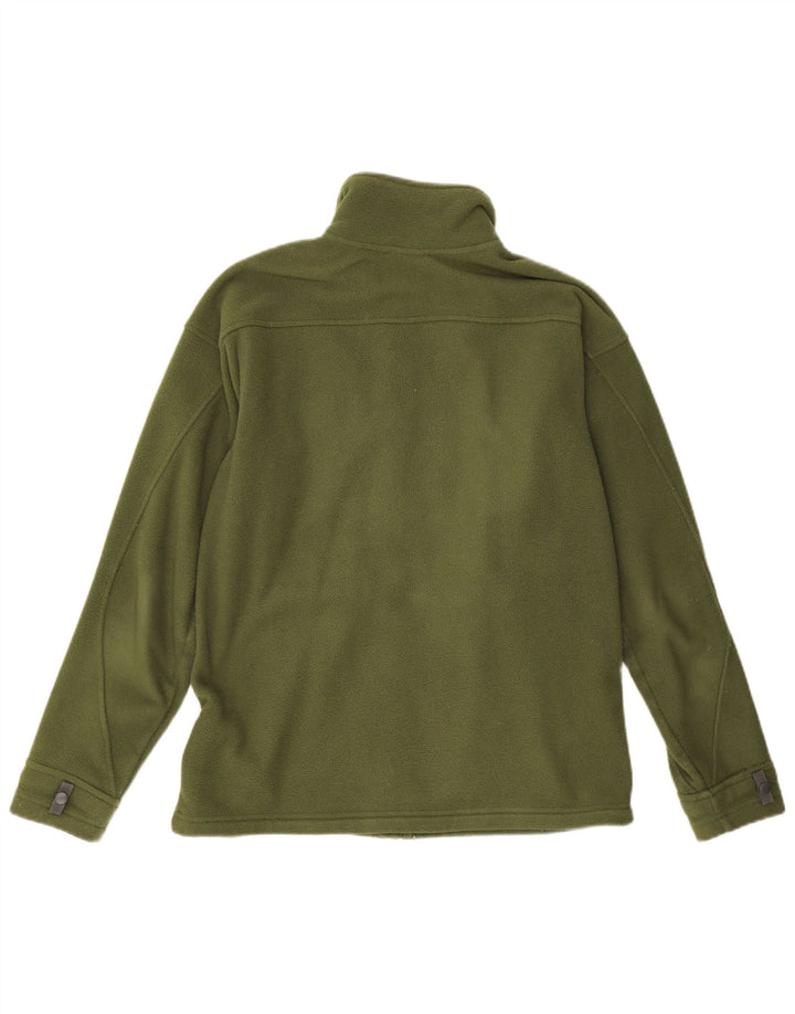 The North Face Herren Fleecejacke UK 36 Small Grün Polyester