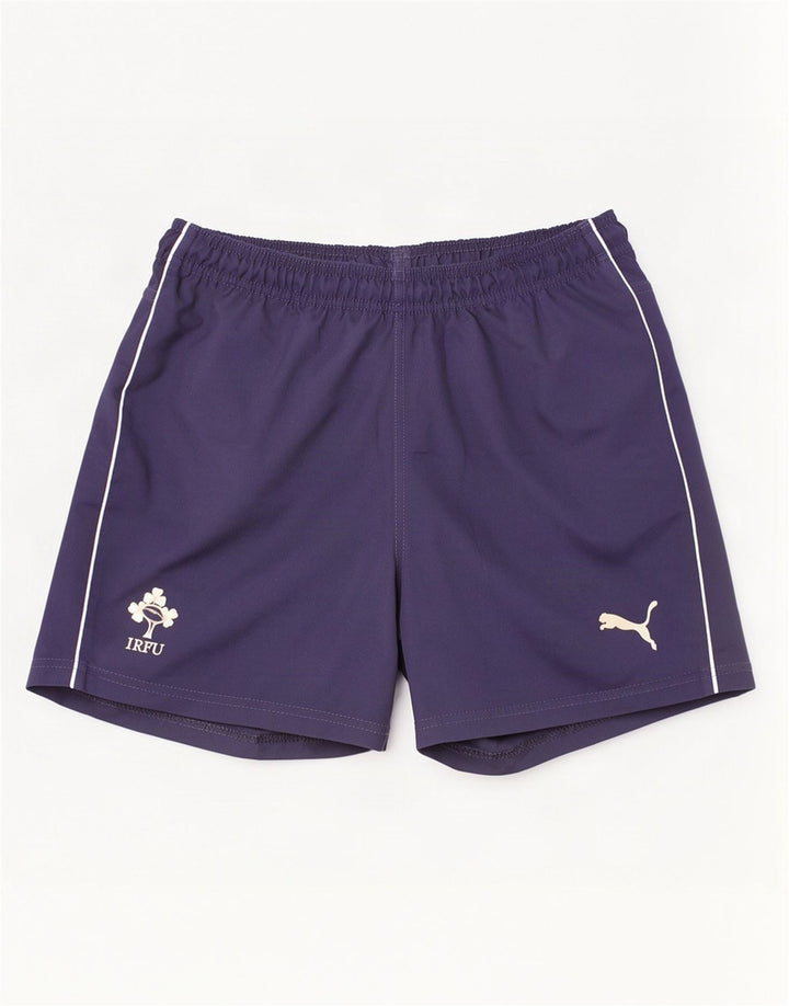 Puma Jungen Ireland Sport Shorts 11-12 Jahre Marineblau Polyester