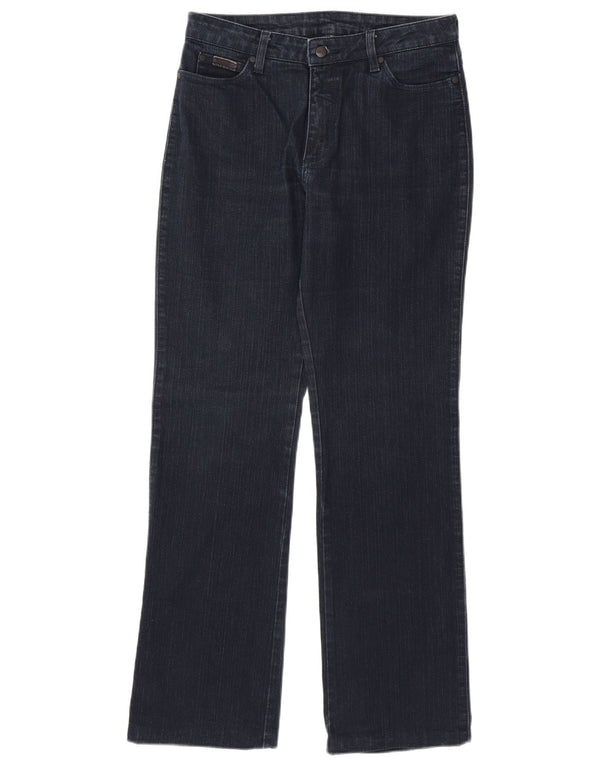 Wrangler Damen Tina Bootcut Jeans W30 L32 Marineblau Baumwolle