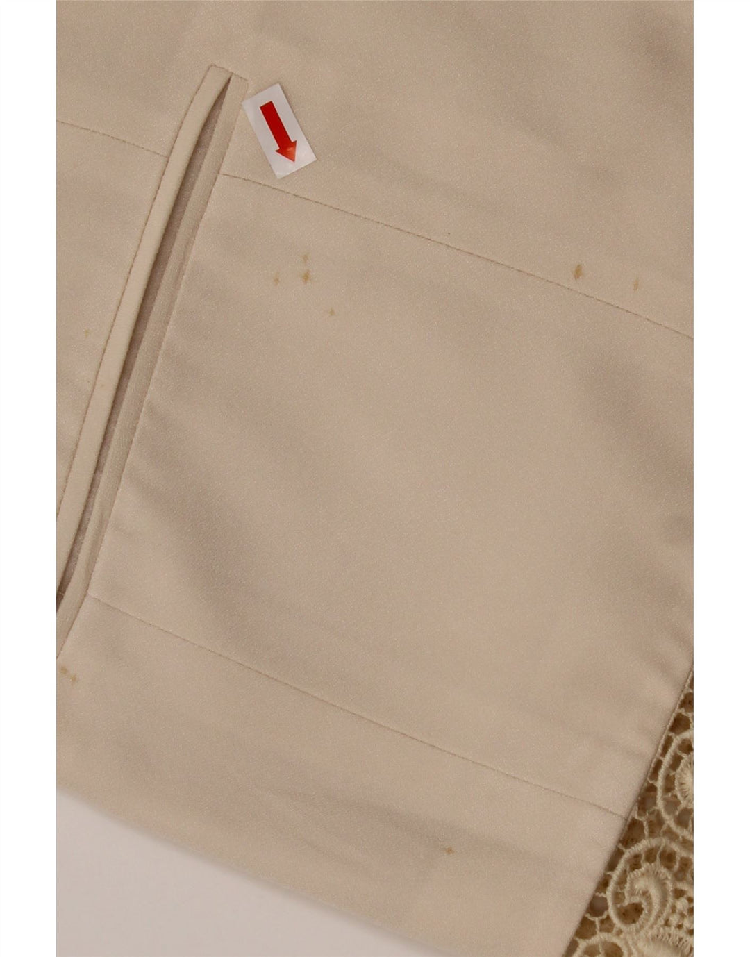 LUISA SPAGNOLI Damen 3-Knopf-Blazerjacke IT 42 Mittelbeige Acetat