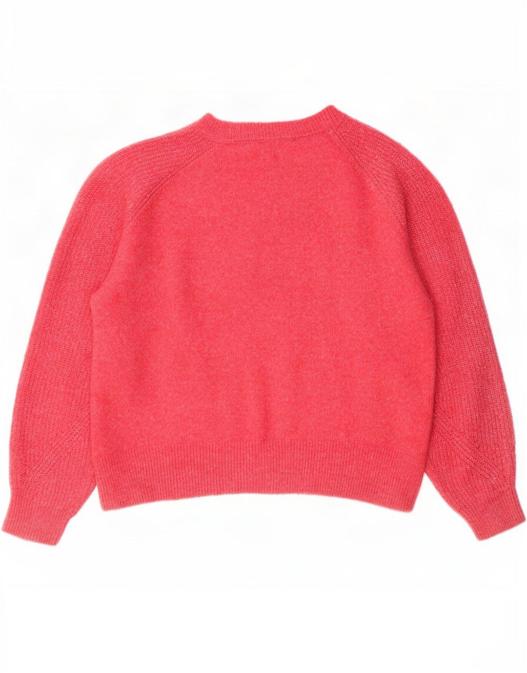Marks & Spencer Damen-Pullover mit Rundhalsausschnitt, Gr. 14, mittelrosa meliert