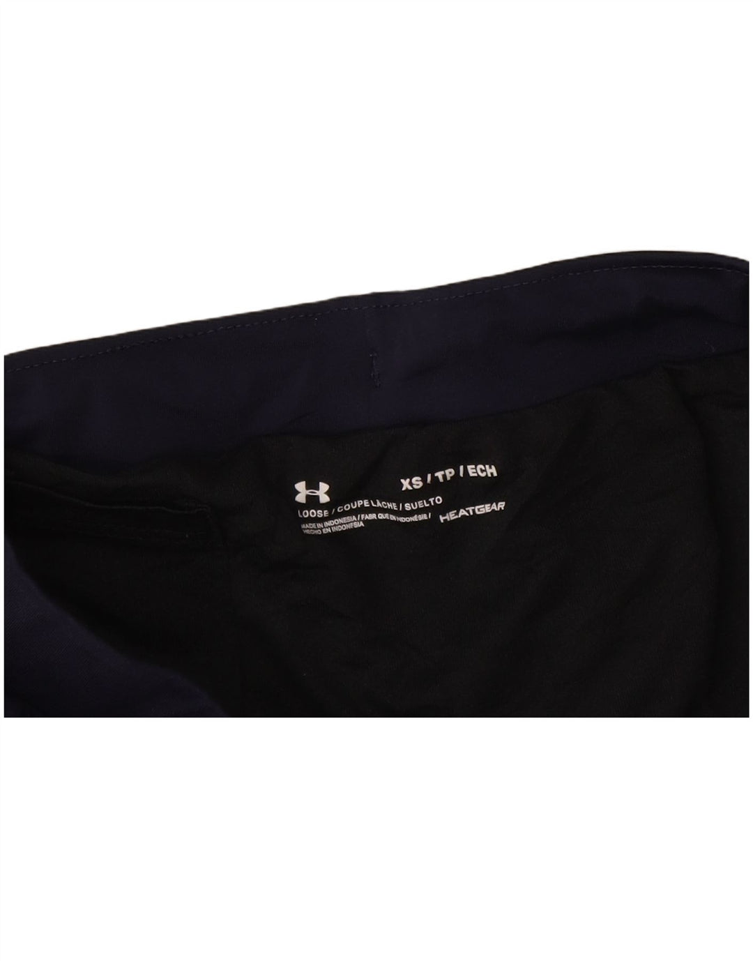 UNDER ARMOUR Damen Heat Gear Sportshorts UK 4 XS Marineblau