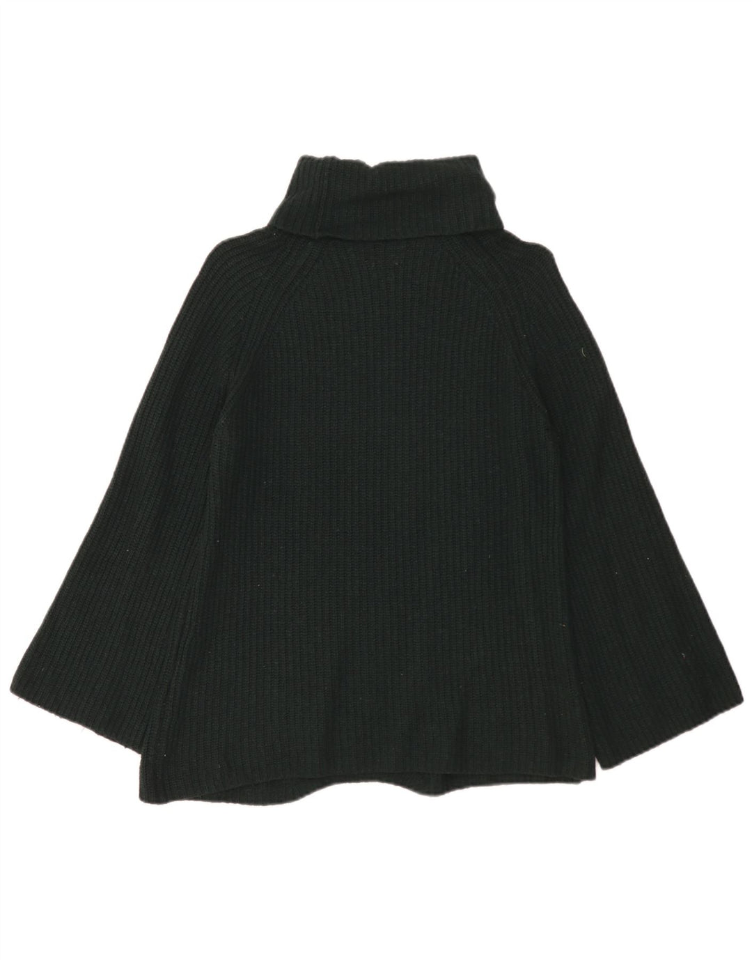 Massimo Dutti Damen-Pullover mit Rollkragen, Gr. 10, Größe S, grüne Wolle