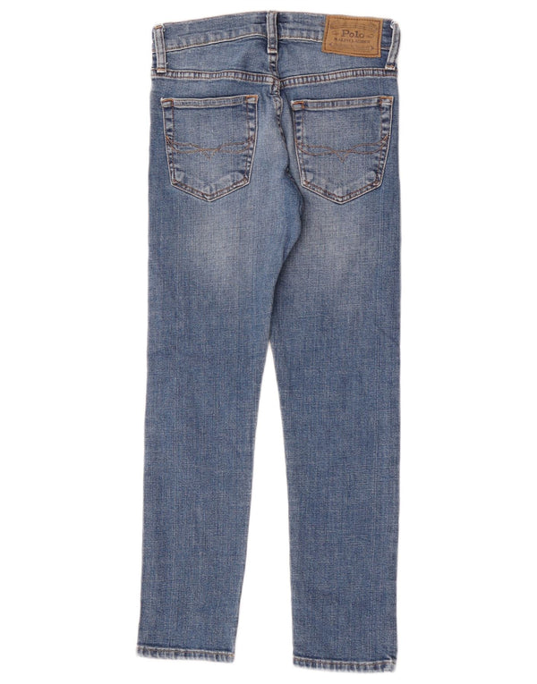 Polo Ralph Lauren Slim-Jeans für Mädchen, 7–8 Jahre, W24 L24, blaue Baumwolle