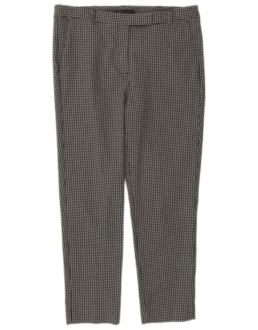Marks & Spencer Damen kurze Chinohose UK 12 Medium W30 L25 Schwarz