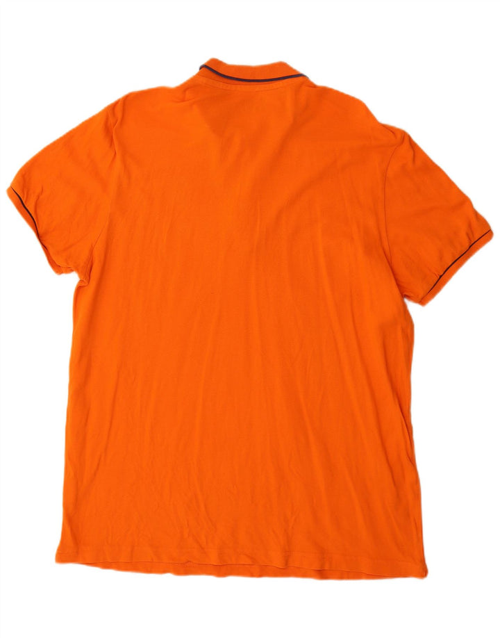 LOTTO Herren Poloshirt XL Orange Baumwolle