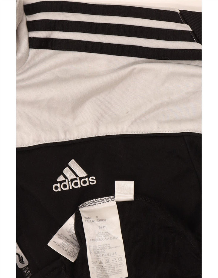 Adidas Herren-Trainingsanzug-Oberteil, Jacke, Größe S, Schwarz, Colourblock-Polyester