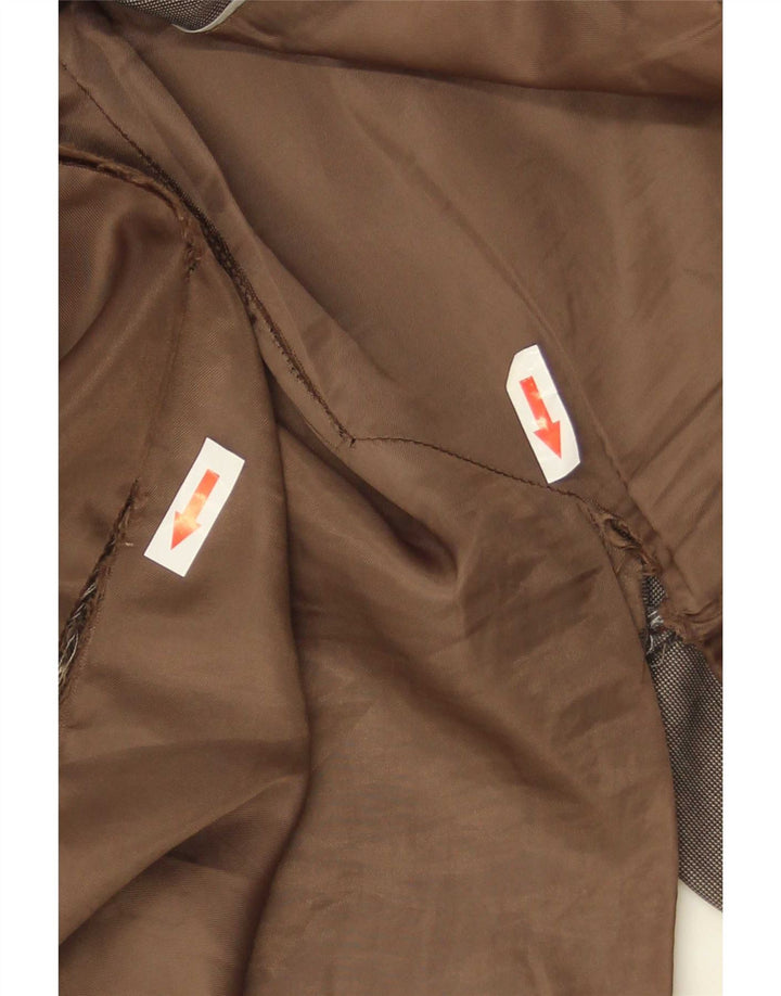 Marks & Spencer Herren 3-Knopf-Blazerjacke UK 42 XL Braun