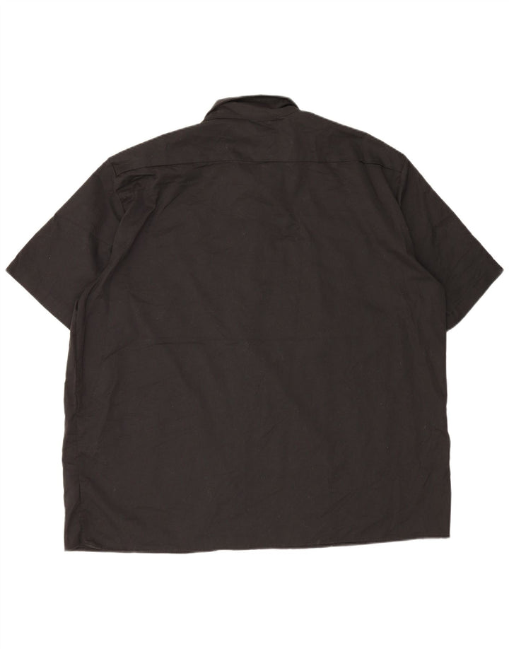 Dickies Herren Kurzarmhemd 2XL Schwarz Polyester