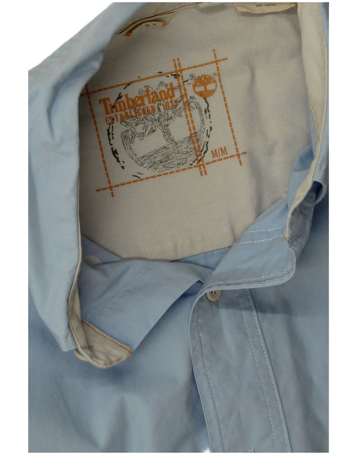 Timberland Herrenhemd mittelblaue Baumwolle