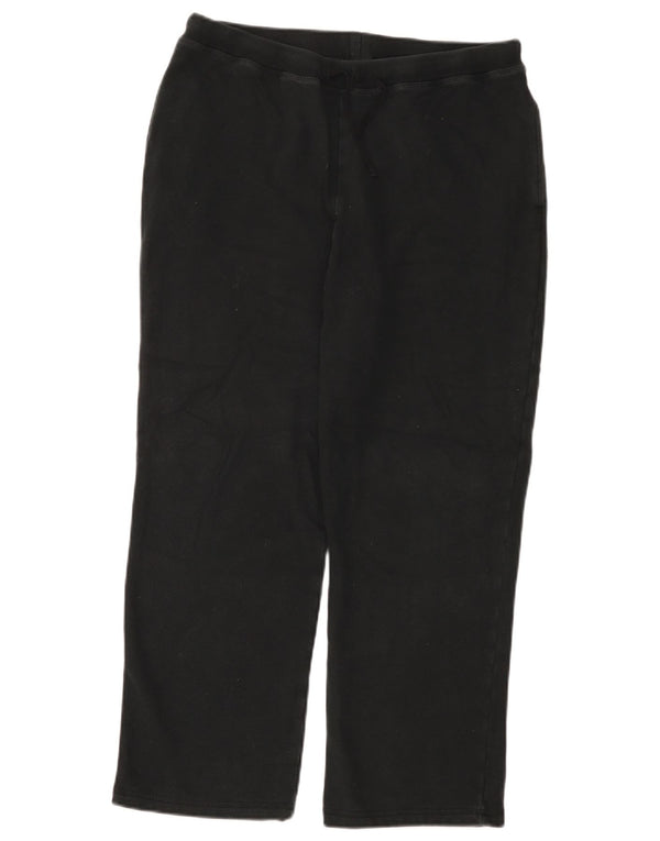 Marks & Spencer Damen-Trainingshose, UK-Größe 44, Größe L, Schwarz, Baumwolle