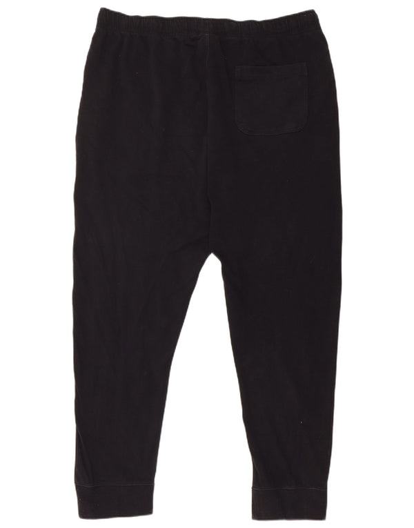 Nike Damen Trainingshose Jogger UK 20 2XL Schwarz Baumwolle