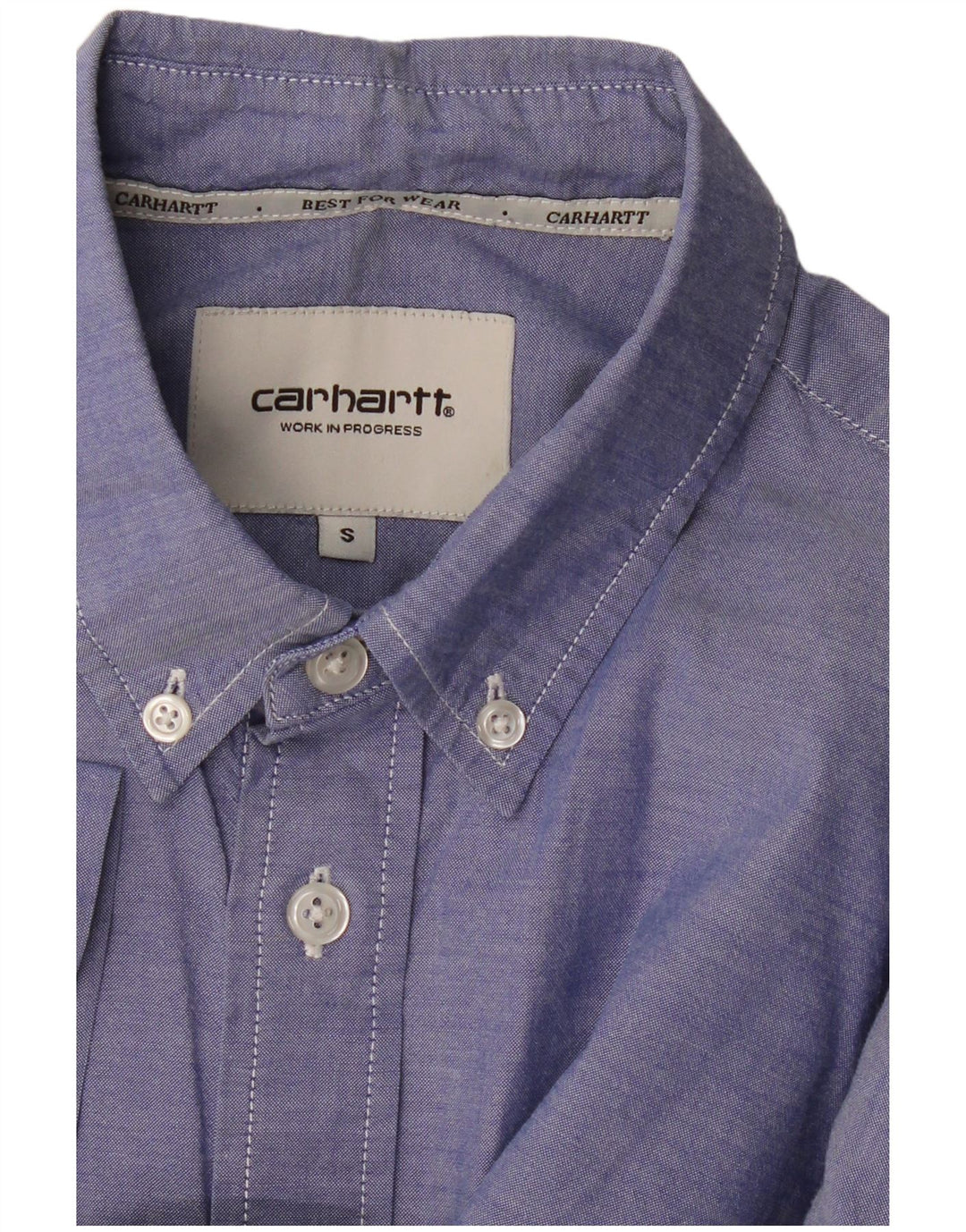 CARHARTT Herren Kurzarmhemd Small Blue