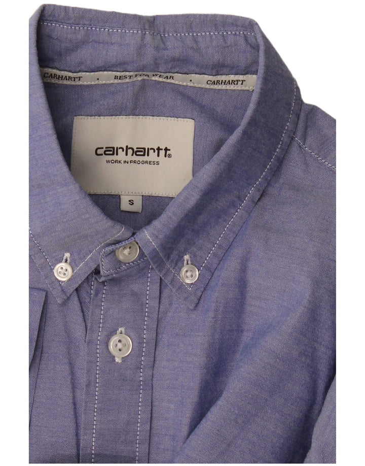 CARHARTT Herren Kurzarmhemd Small Blue