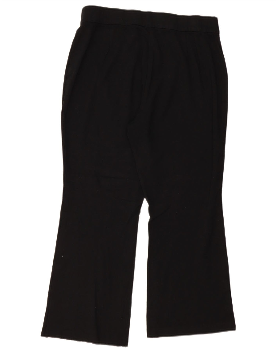 MARKS & SPENCER Damen Bootcut-Hose mit kurzem Schnitt, UK 16, Größe L, W32, L25, Schwarz