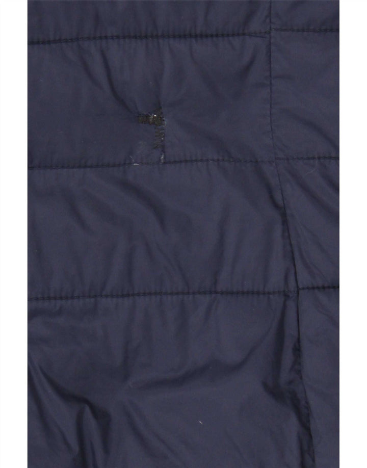 Gepolsterter Damenmantel von Lacoste, Größe 38, Mittel, Marineblau, Polyamid