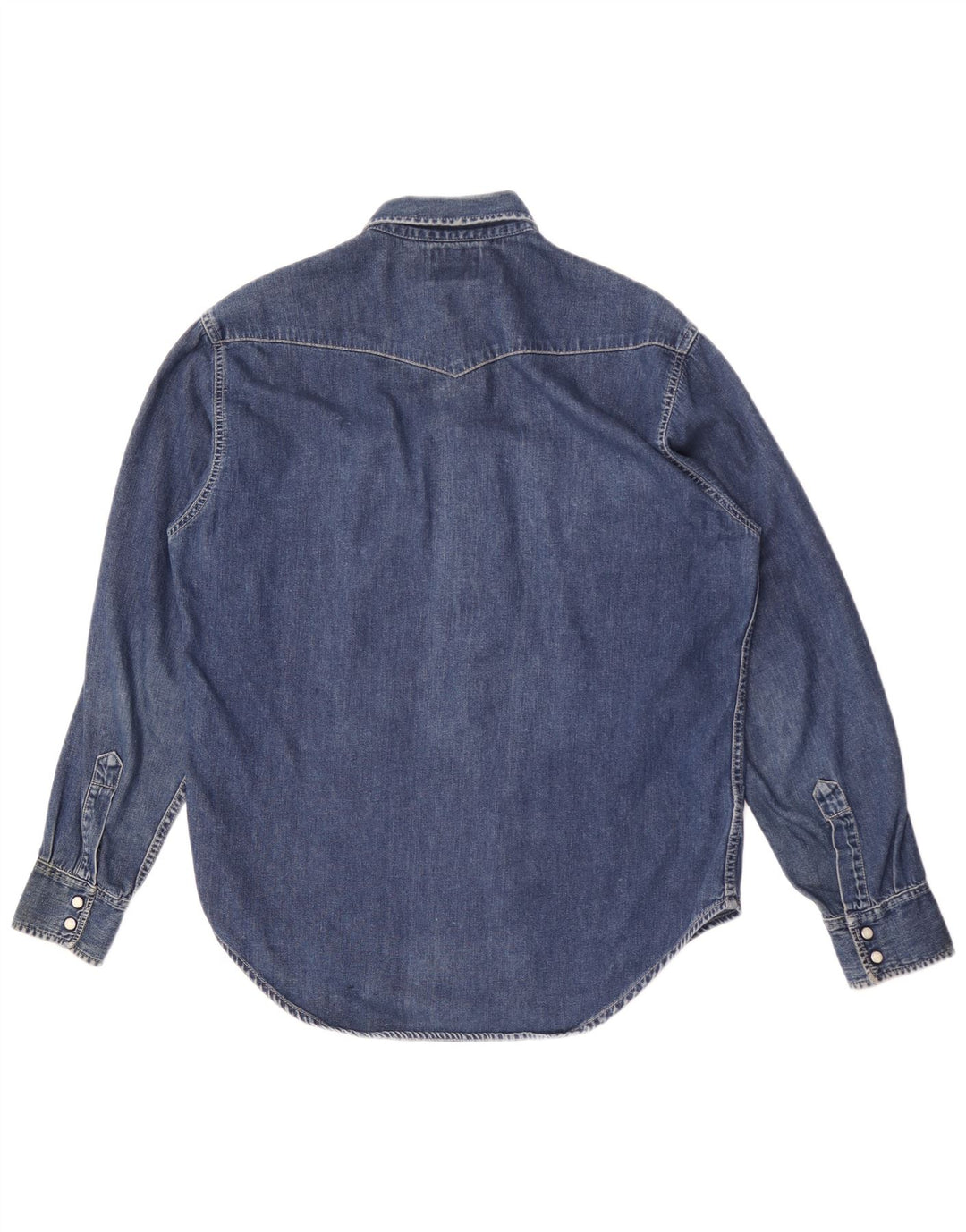 Levi's Herren-Jeanshemd aus mittelblauer Baumwolle