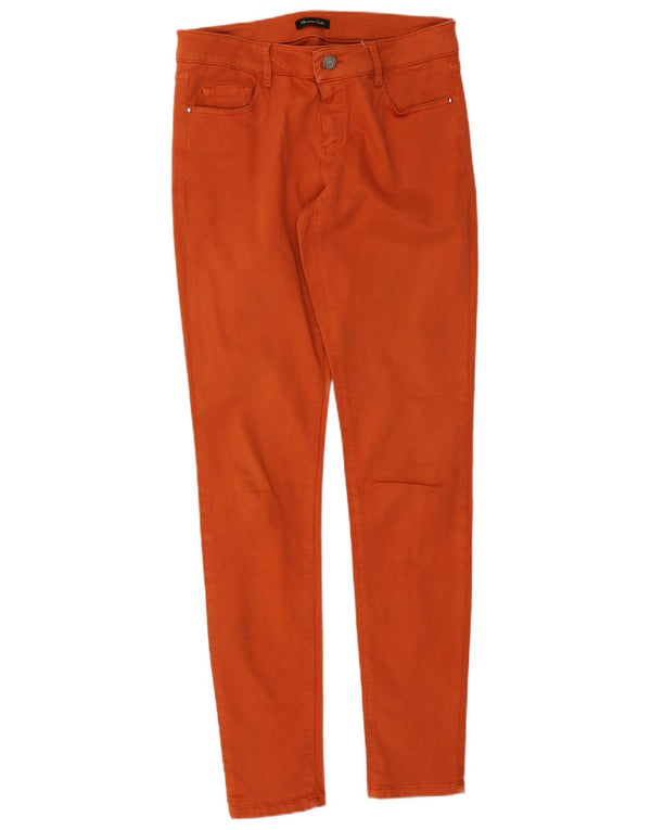 Massimo Dutti Damen Skinny Jeans EU 38 Small W28 L29 Orange