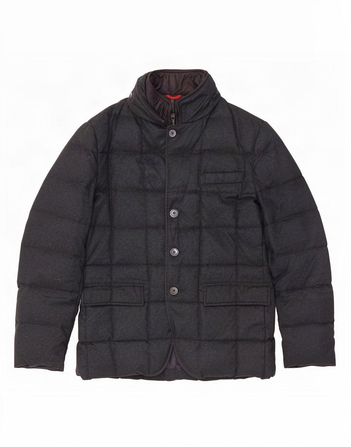Fay Herren-Jacke mit Kapuze, gepolstert, Größe 40, Marineblau