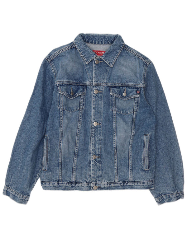 Wild Jeans Damen Jeansjacke UK 18 XL Blaue Baumwolle