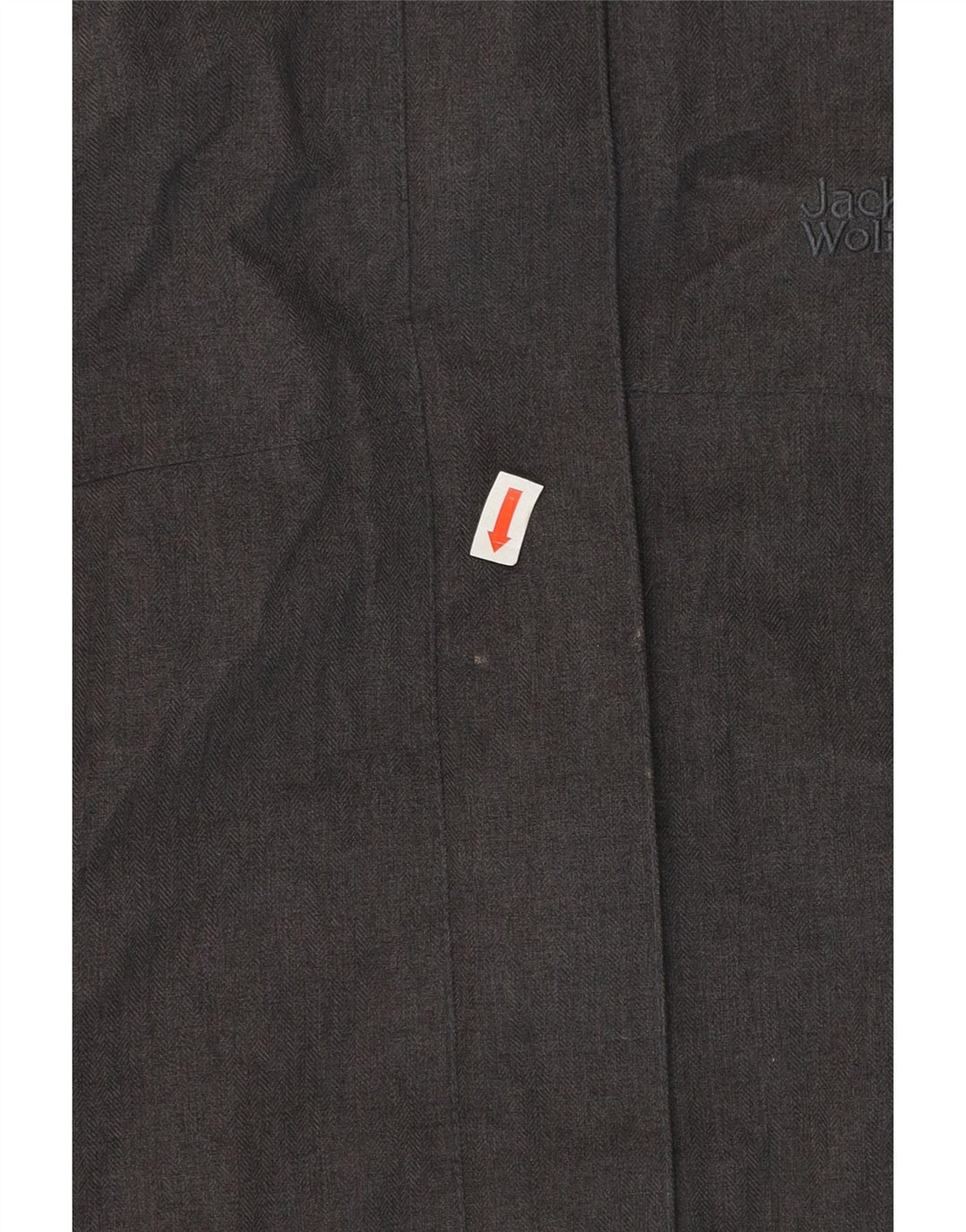Jack Wills Damen-Regenjacke mit Kapuze, UK 12, Mittelgrau, Polyester