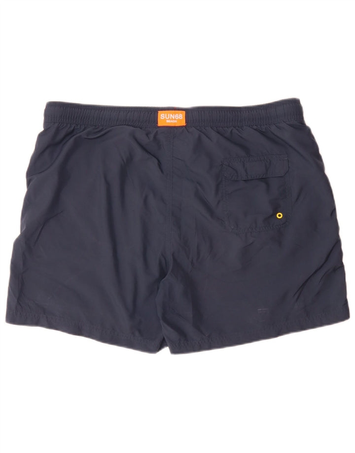Sun68 Herren Badeshorts 2XL Marineblau Polyester