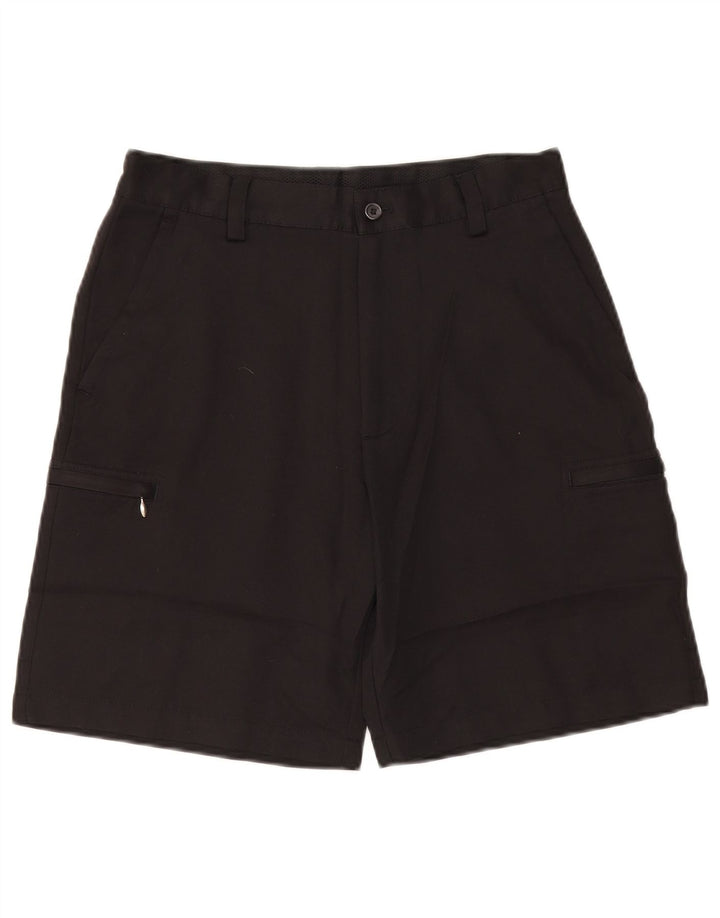 Izod Herren Cargoshorts W30 Mittelschwarzes Polyester