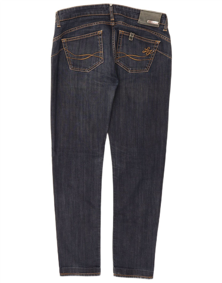 Liu Jo Damen Slim Jeans W32 L30 Blaue Baumwolle
